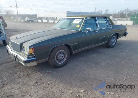 1985 Buick Lesabre Limited z USA, uszkodzony, nr VIN 1G4BP69Y3FX423652